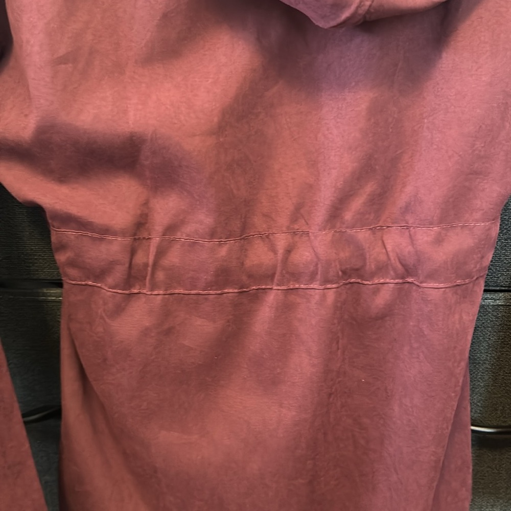 🌷3 items for $30🌷 ▪️ SHEIN ▪️ Burgundy Lightweight Jacket - Picture 12 of 12